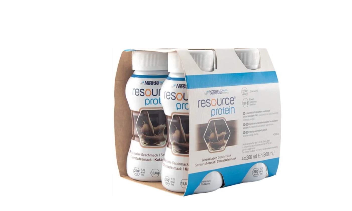 Resource Protein Čokoládový perorální roztok 4 × 200 ml