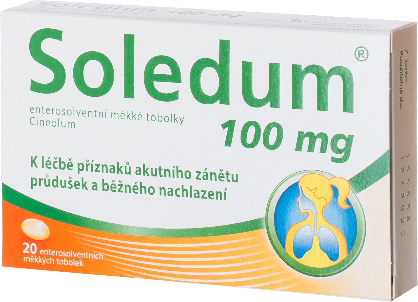 Soledum 100 mg 20 tobolek