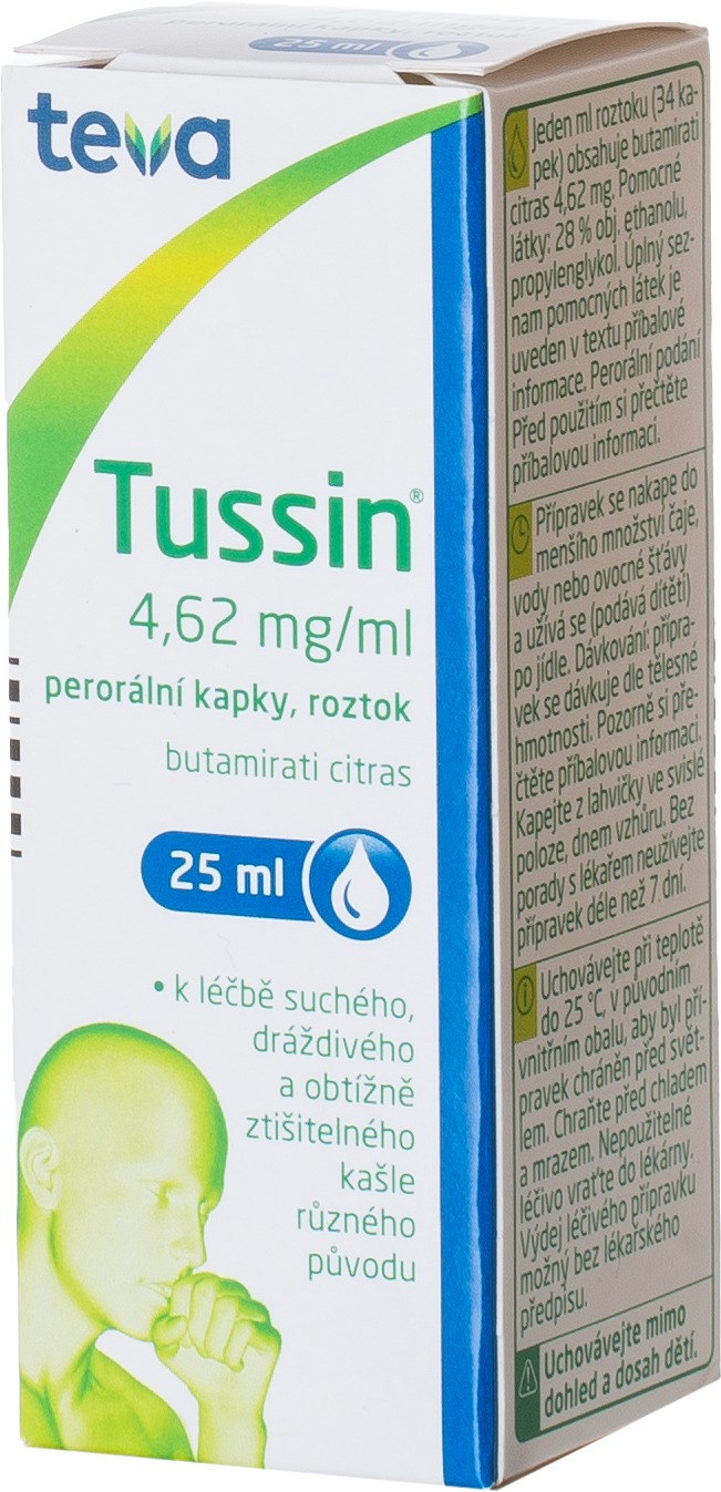 Tussin kapky 25 ml