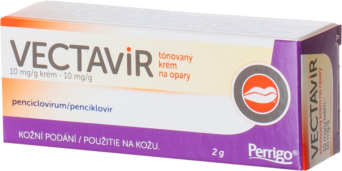 Vectavir tónovaný krém na opary