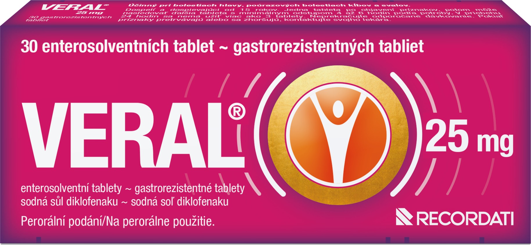 Veral 25 mg 30 tablet