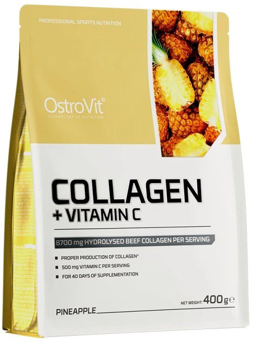 OstroVit kolagen + vitamín C, 400 g, Ananas