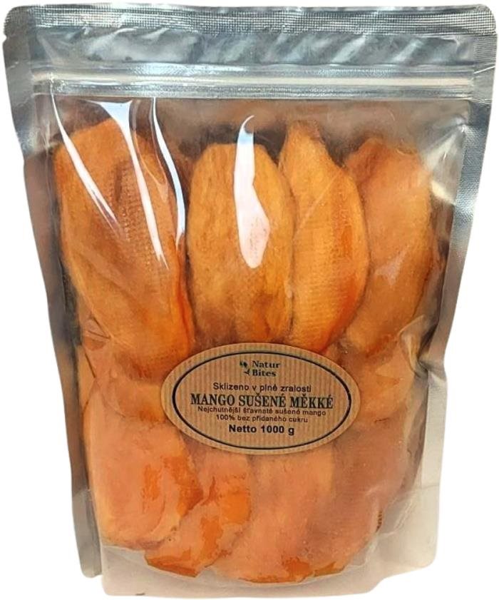 MediOro Sušené mango bez cukru, šťavnaté 1000 g