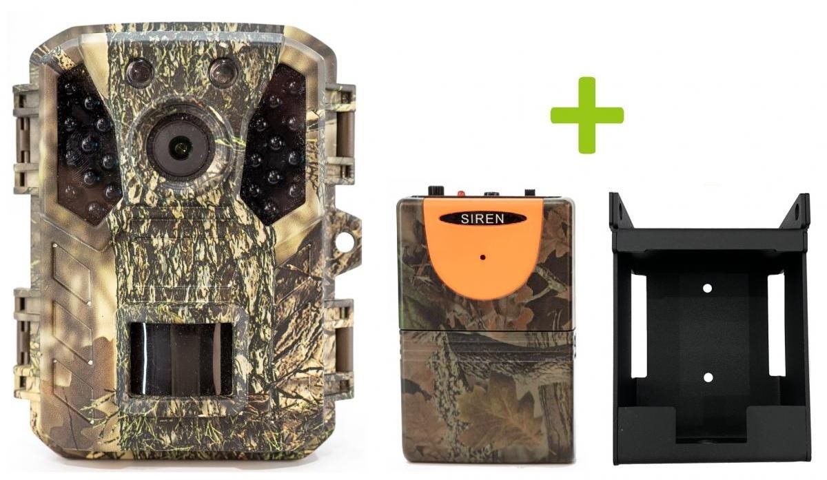 OXE Gepard II, lovecký detektor, kovový box, 32GB SD karta a 6 ks baterií