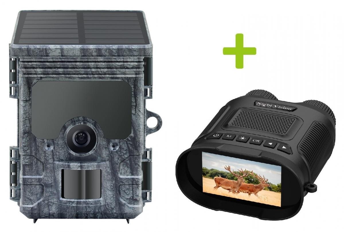 Fotopast OXE Viper a binokulární noční vidění OXE DV29 + 32GB SD karta, stativ