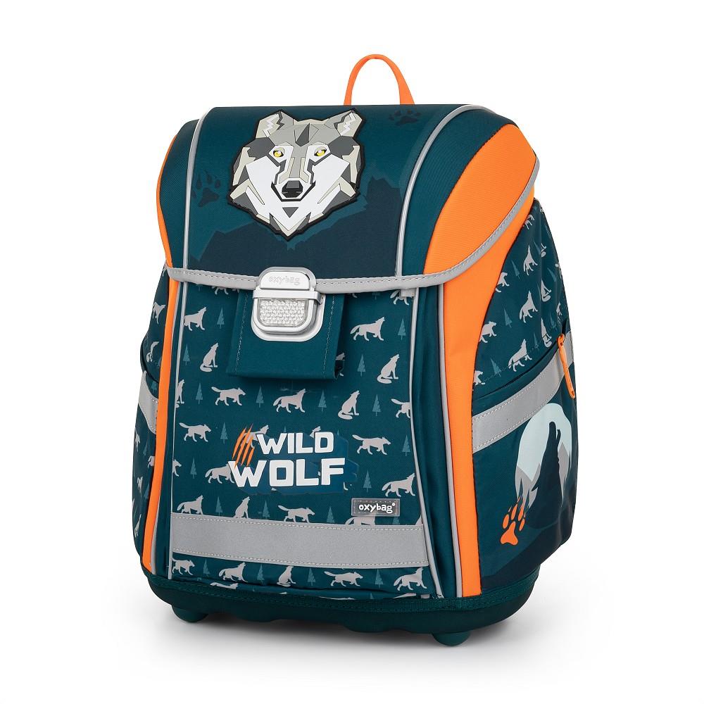 Oxybag Školní batoh Premium Light vlk