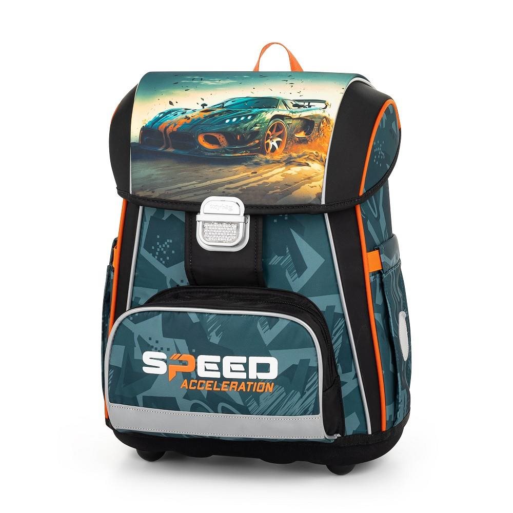 OXYBAG Školní batoh PREMIUM Auto