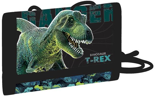 Oxybag dětská textilní peněženka Premium Dinosaurus T-Rex