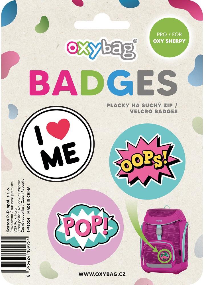 Oxybag Sada vyměnitelných placek OXY Sherpy Crazy