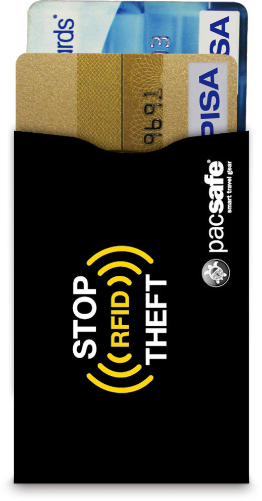 PACSAFE RFIDsleeve 25 (2 pack) Black