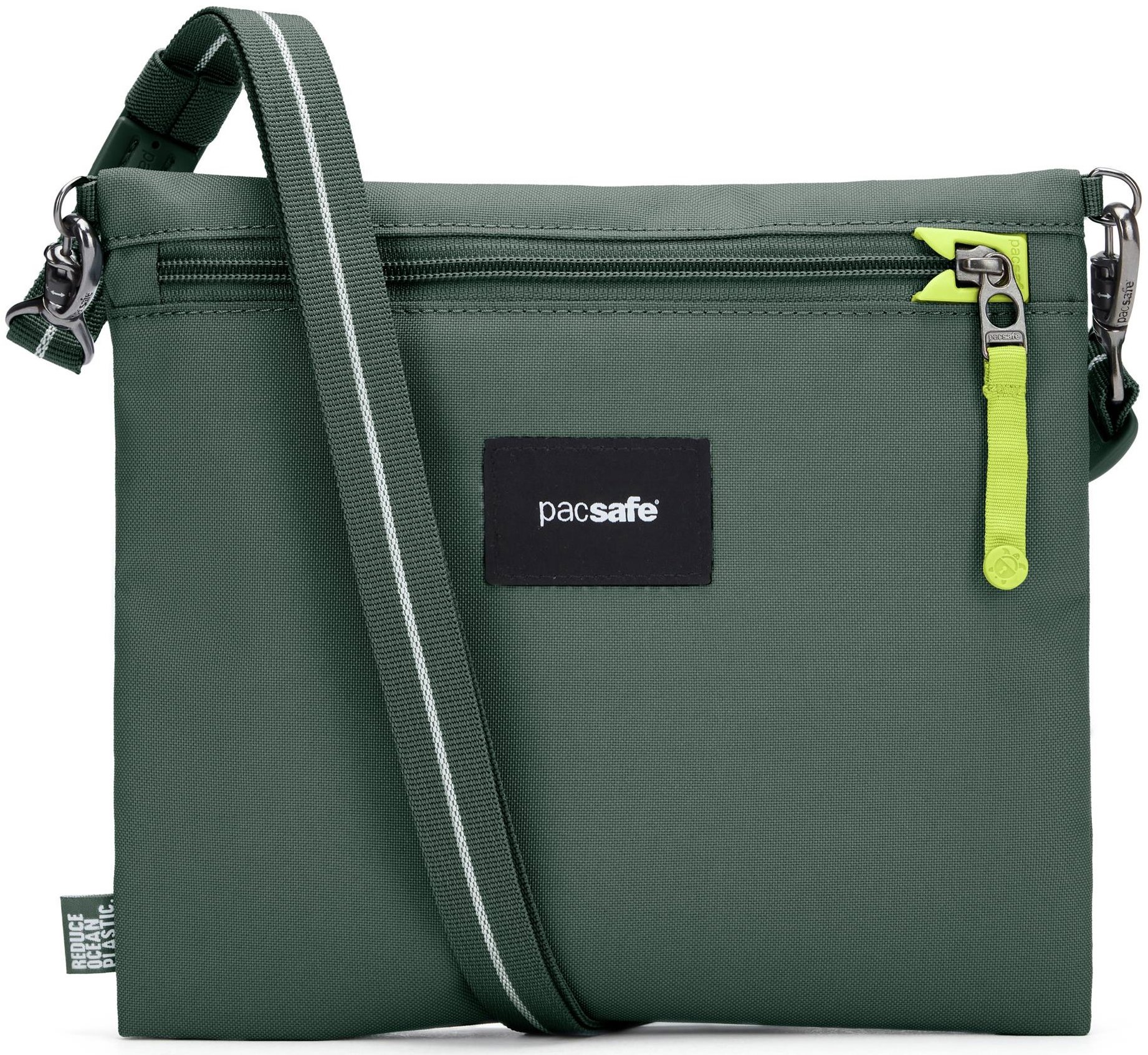 PACSAFE GO Crossbody Pouch spruce green