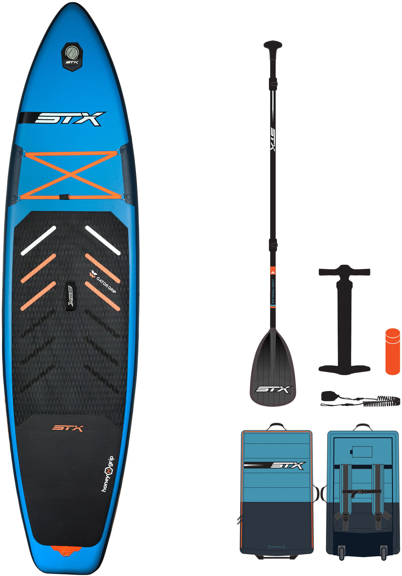 STX Cruiser 10'6'' TEAL/ORANGE