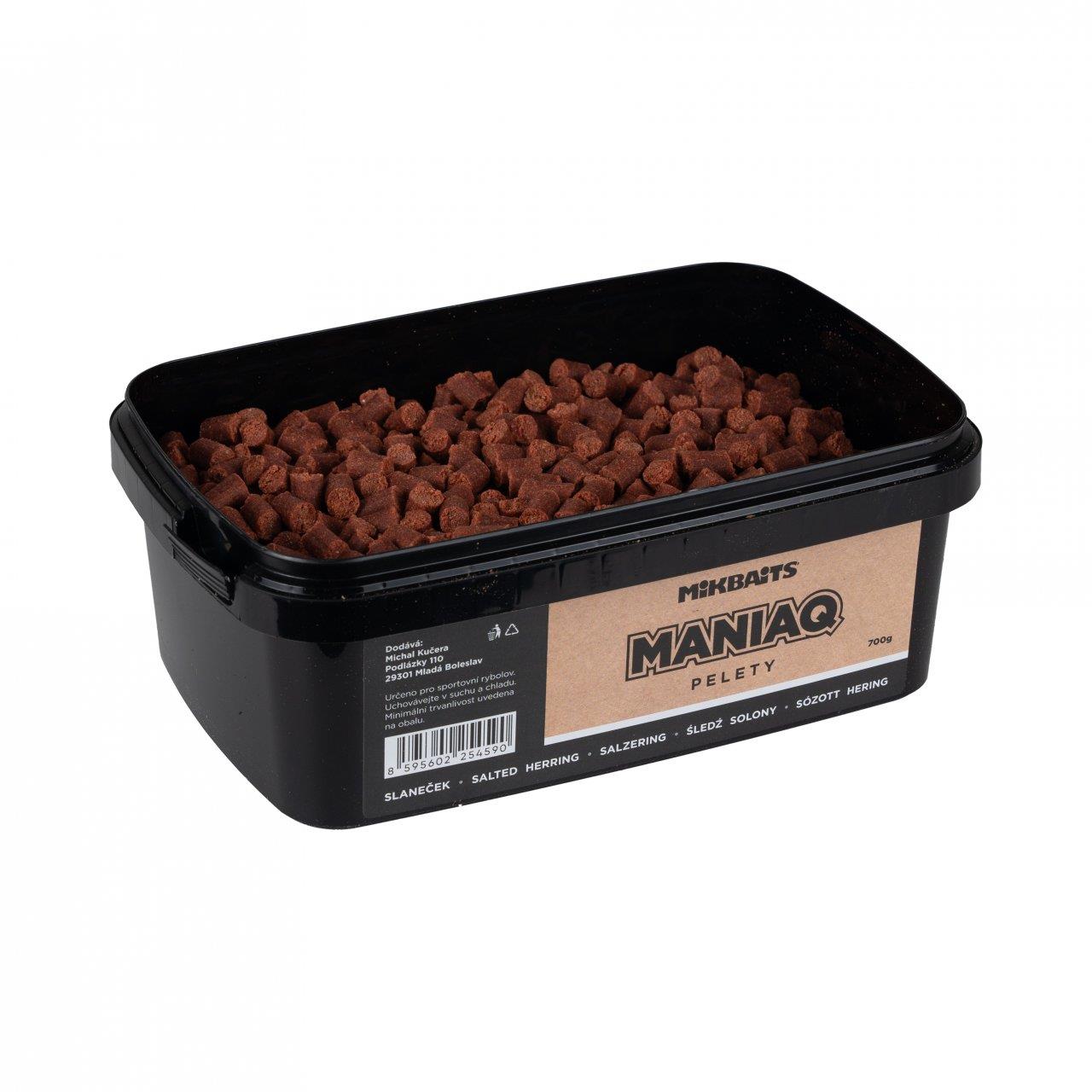 Mikbaits Pelety ManiaQ Slaneček 700 g 6 mm