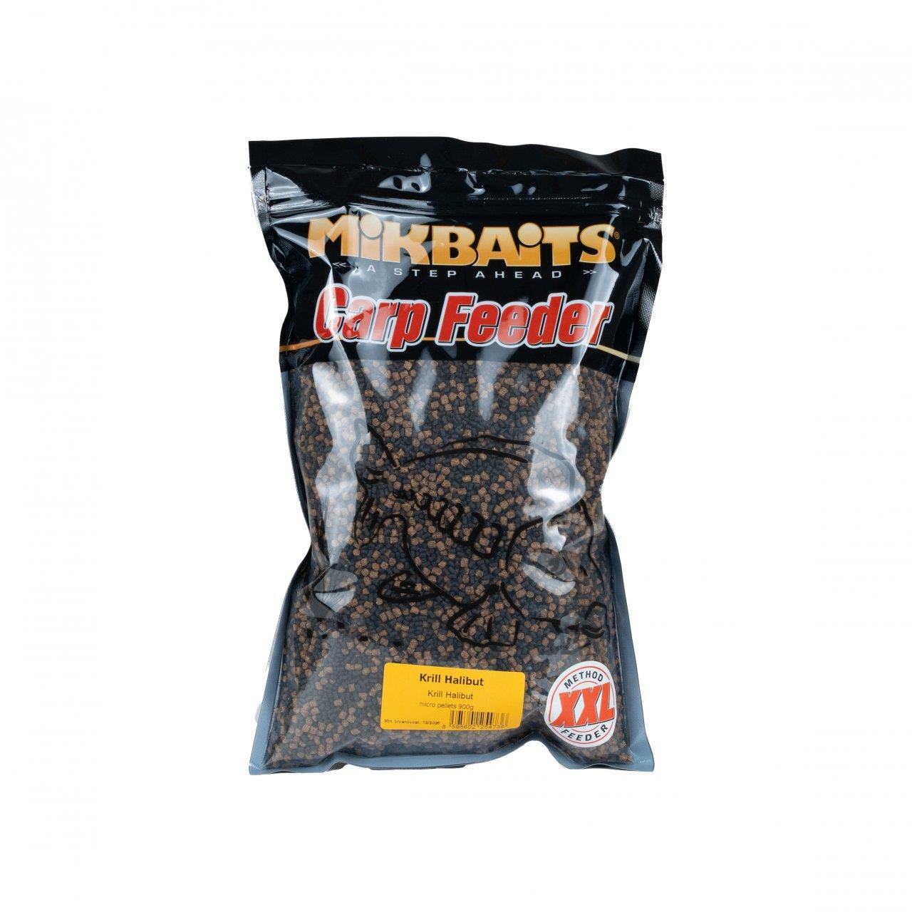 Mikbaits Pelety Method Feeder micro pellets Krill Halibut 900 g
