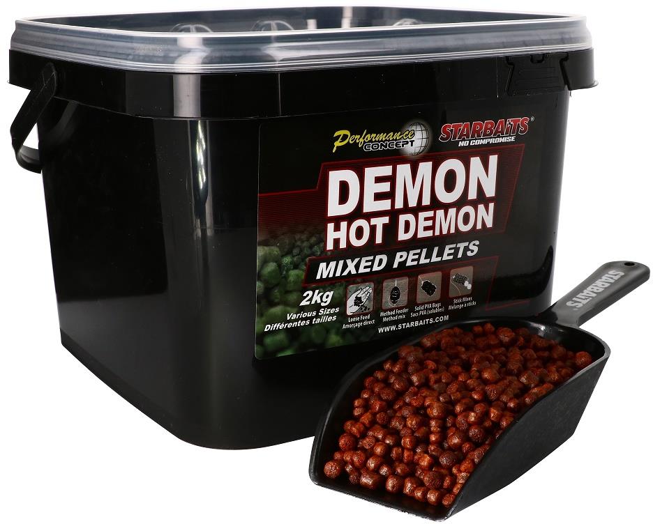 Starbaits Pelety Mixed Hot Demon 2 kg