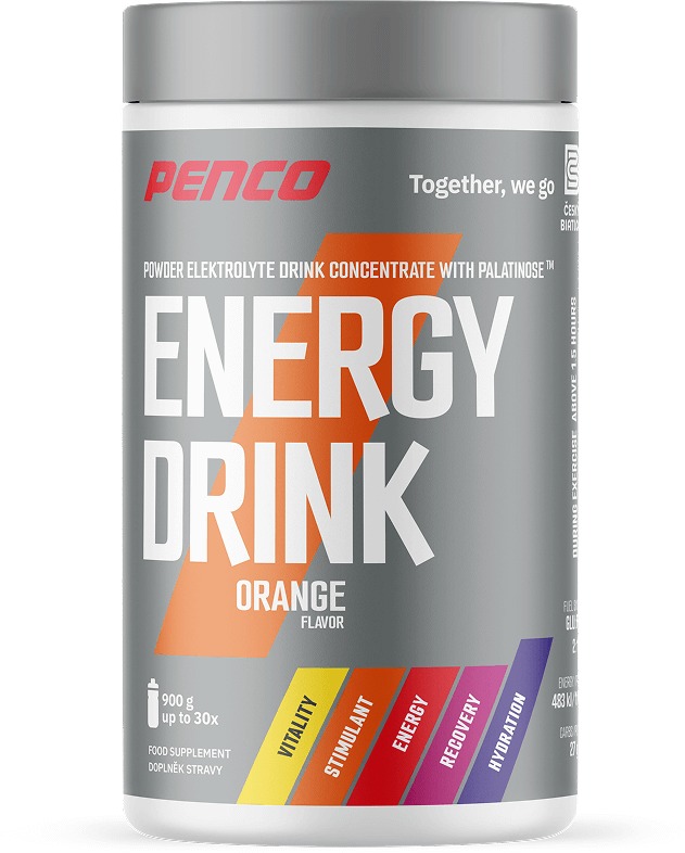 Penco Energy drink 900 g, pomeranč