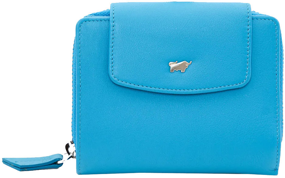 Braun Büffel Joy RFID RV Wallet M 8 card slots, türkis