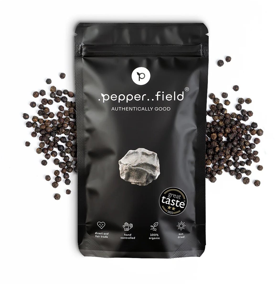 .pepper..field Černý Kampotský pepř 100 g