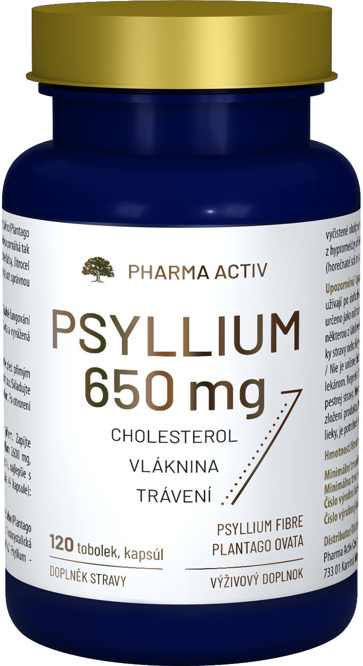 Pharma Activ Psyllium 650 mg 120 tobolek