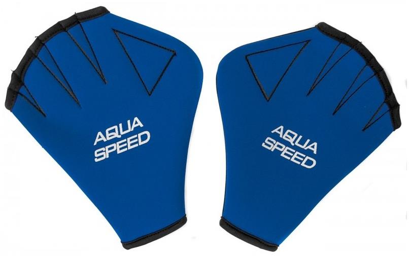 Aqua-Speed Neoprenové plavecké rukavice, vel. M