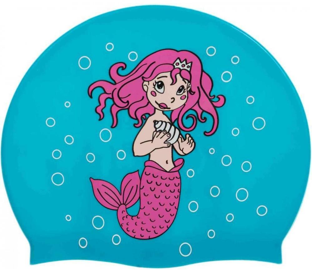 Aqua-Speed Dětská plavecká čepice Kiddie Mořská panna