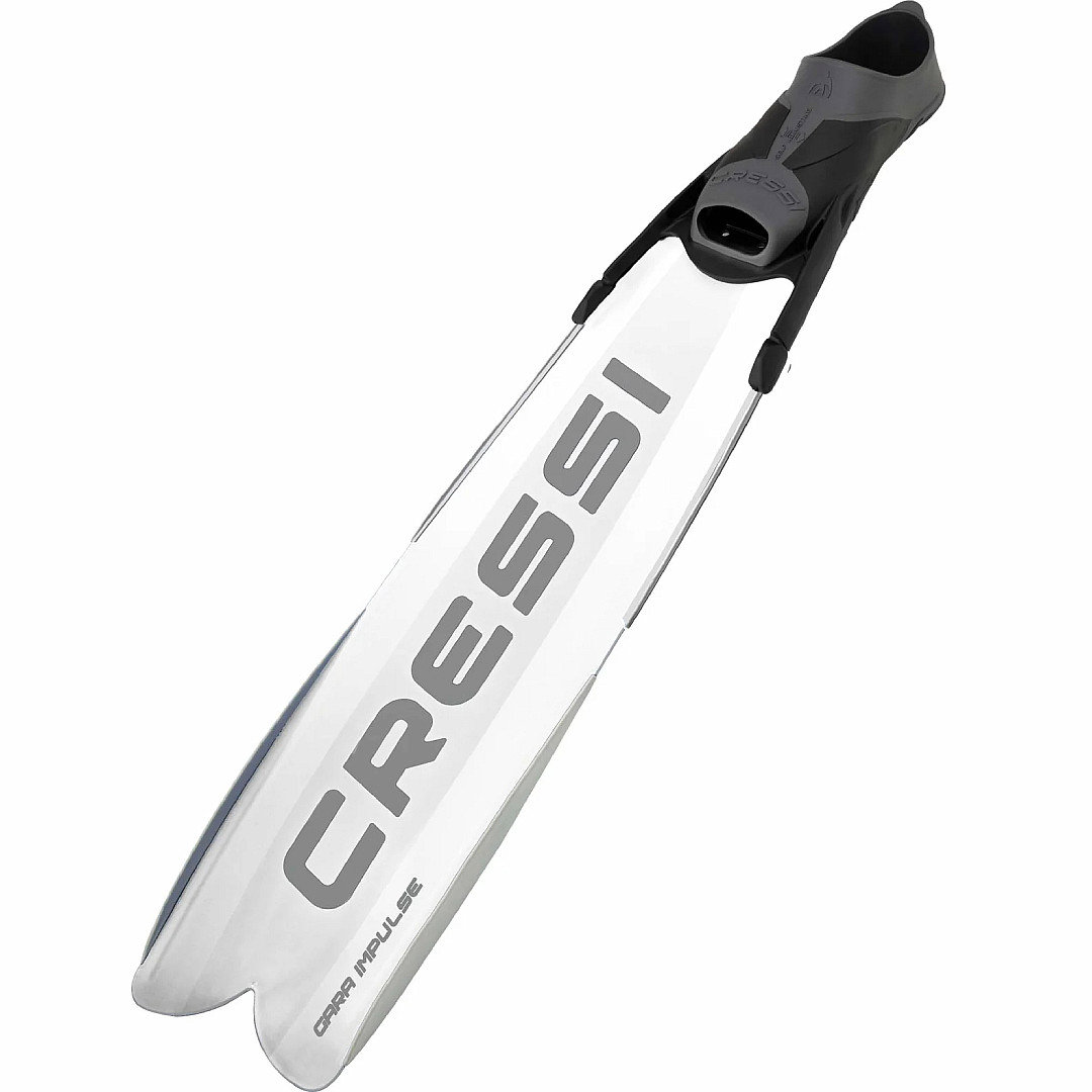 Cressi Freedivingové ploutve Gara Turbo Impulse, 42/43 bílé