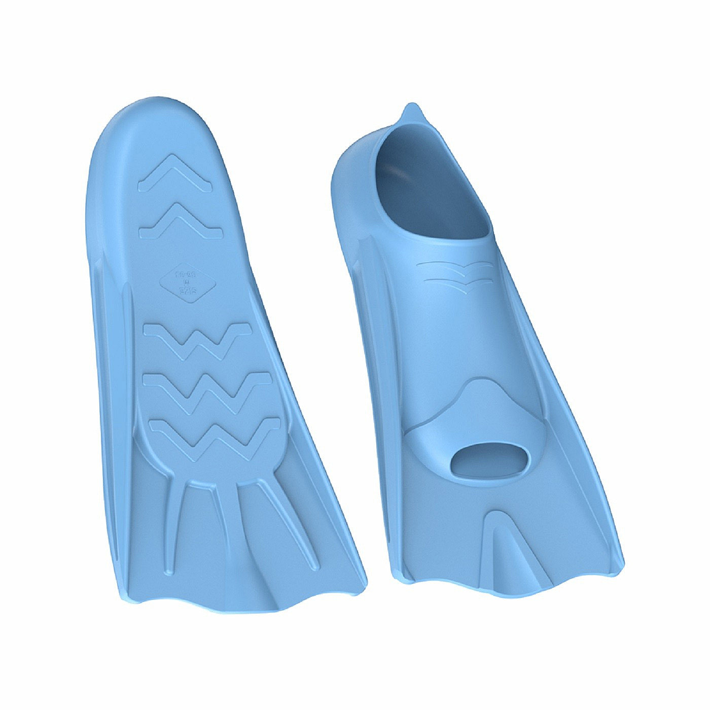 Agama Ploutve Swim Trainning XL /42-44/ modré