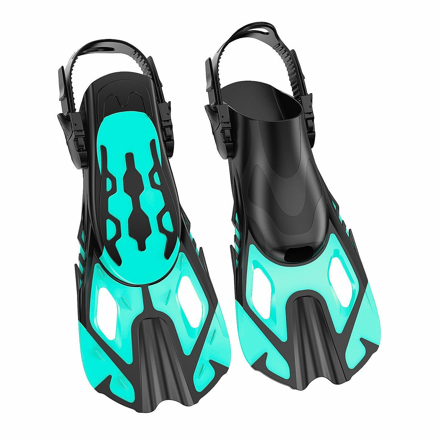 Agama Ploutve Dive Team Snorkel Fins Junior XS /32-36/ aqua