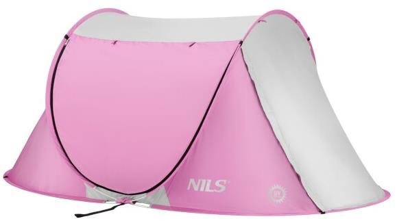 NC3043 růžový plážový stan Nils Camp