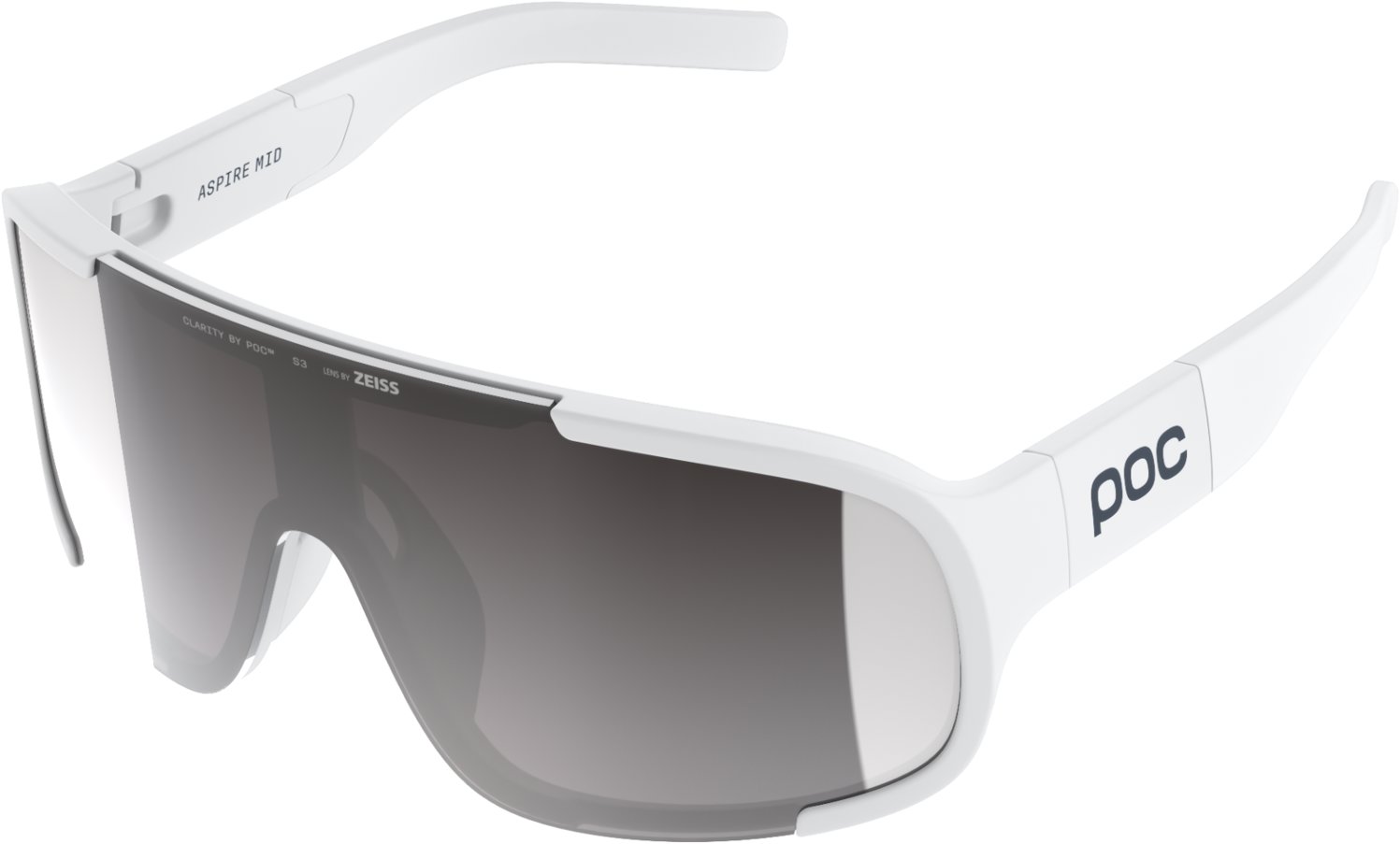 POC Aspire Mid Hydrogen White/Clarity Road/Sunny Silver One