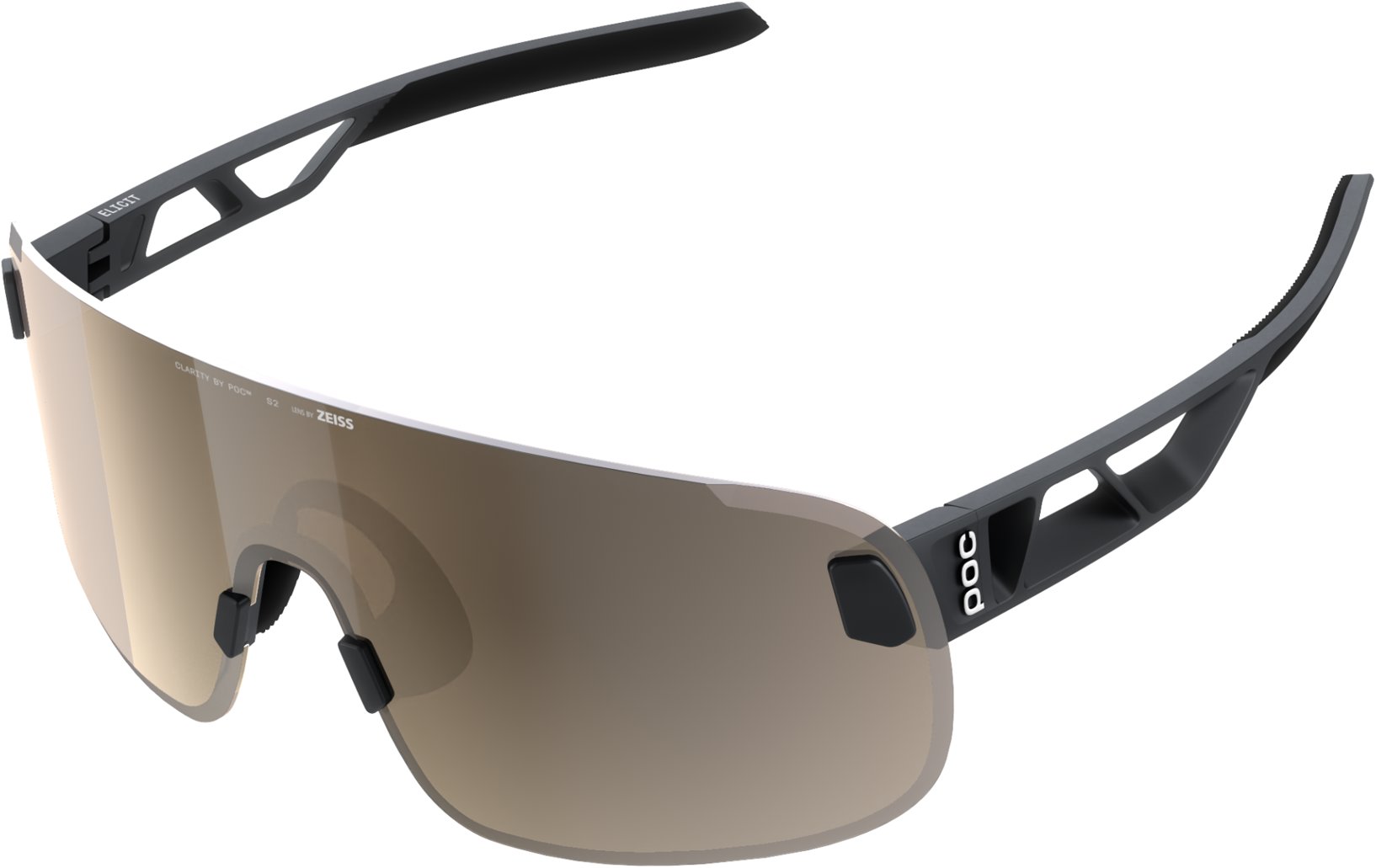 POC Aspire Uranium Black/Clarity Trail/Partly Sunny Silver One