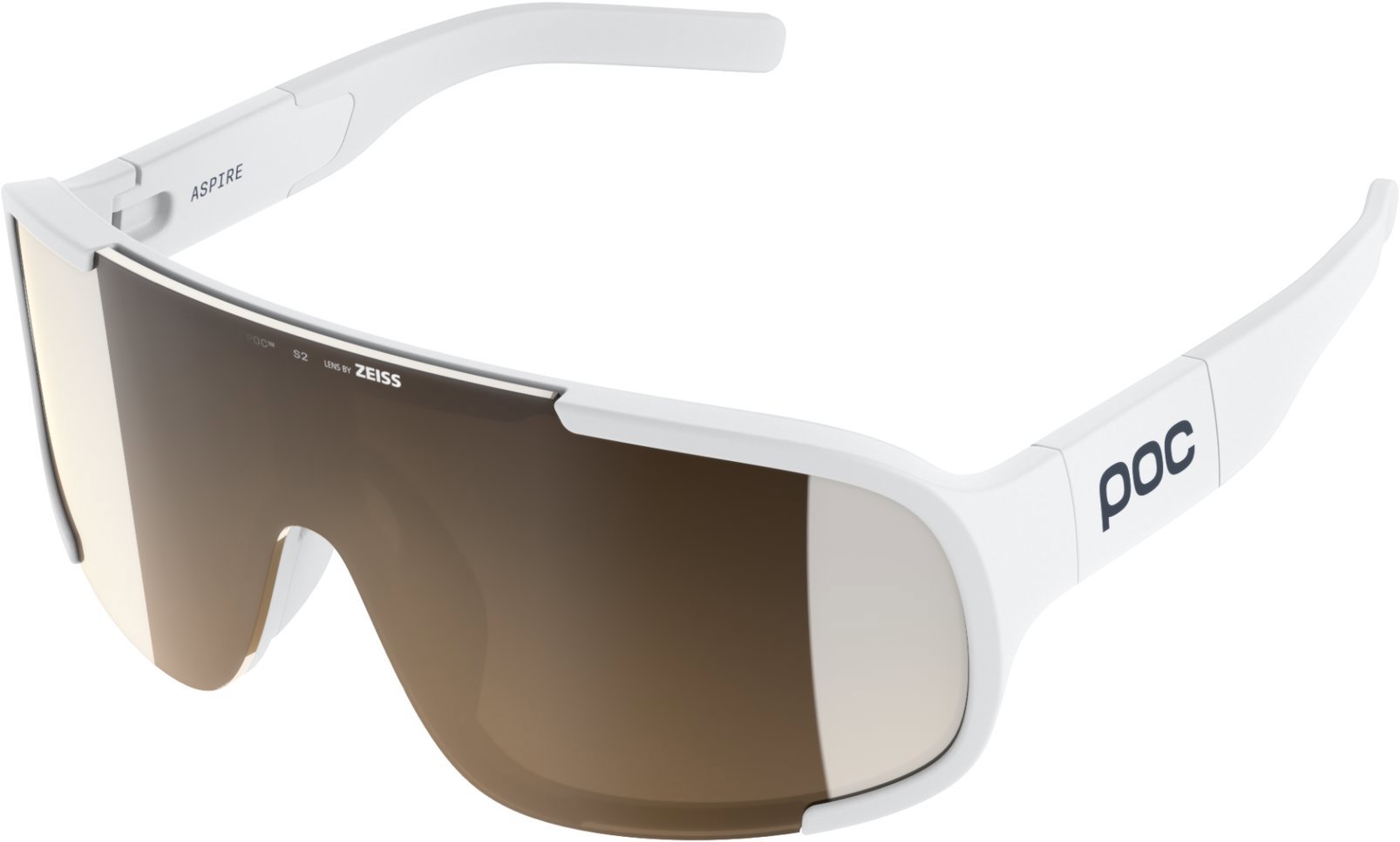 POC Aspire Hydrogen White/Clarity Trail /Partly Sunny Silver One