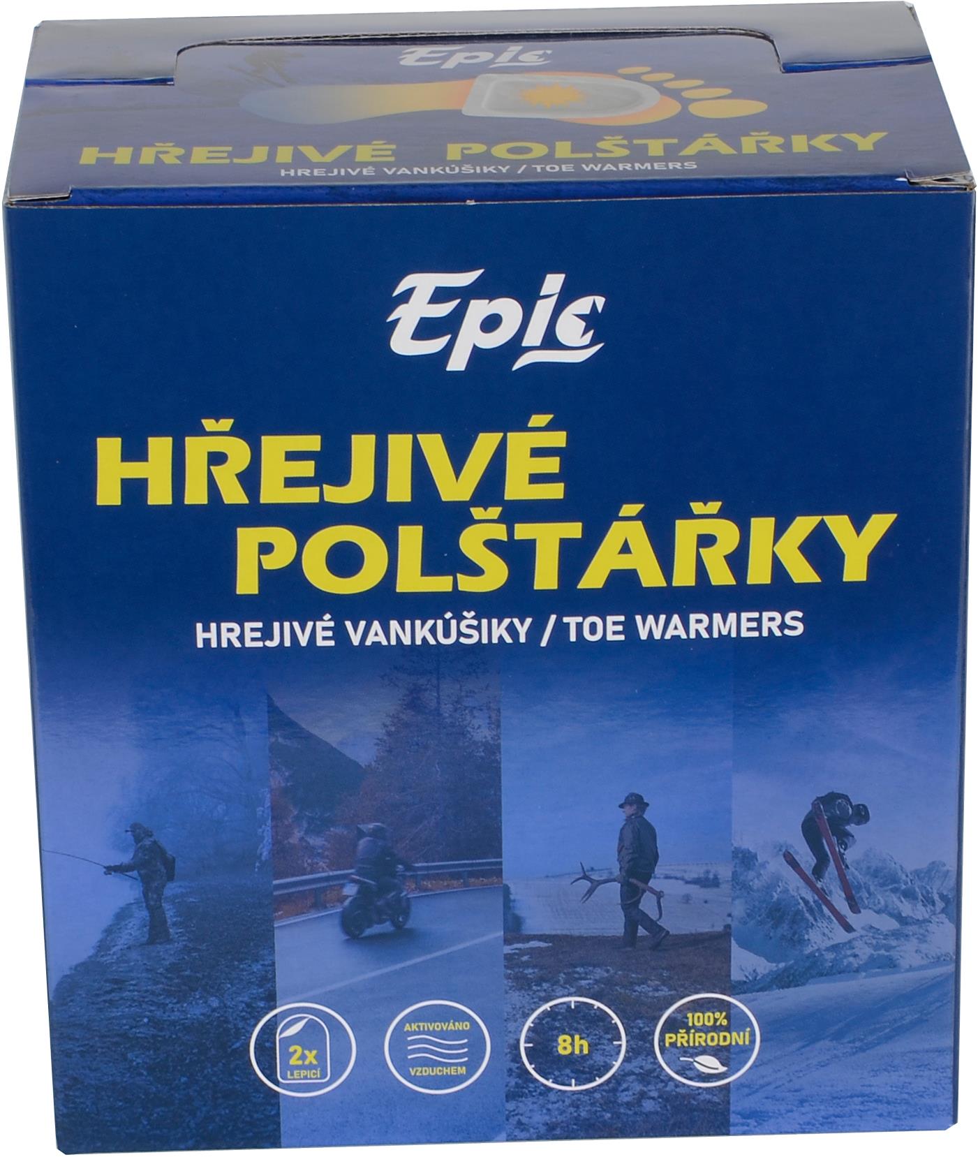 Epicstar Hřejivé polštářky na nohy - lepicí, 40 sad