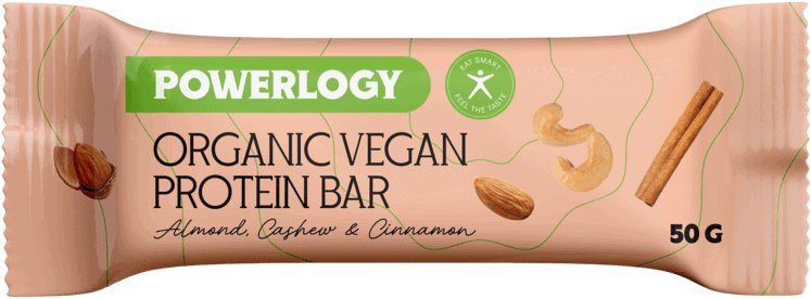 Powerlogy Organic Vegan Protein Bar 50 g