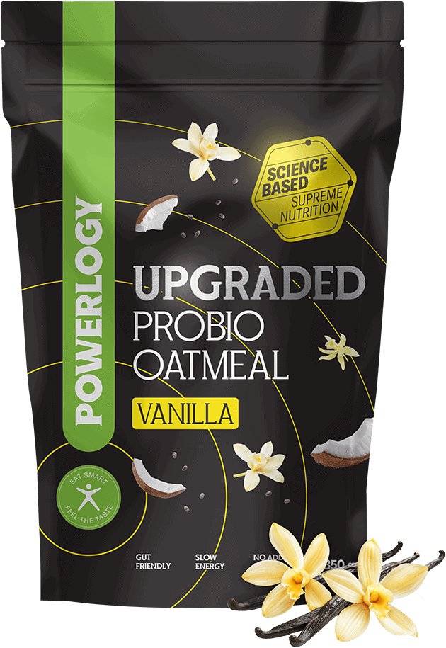 Powerlogy Upgraded Probio Oatmeal Vanilla 350 g