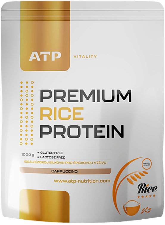 ATP Vitality Premium Rice Protein 1000 g, cappuccino