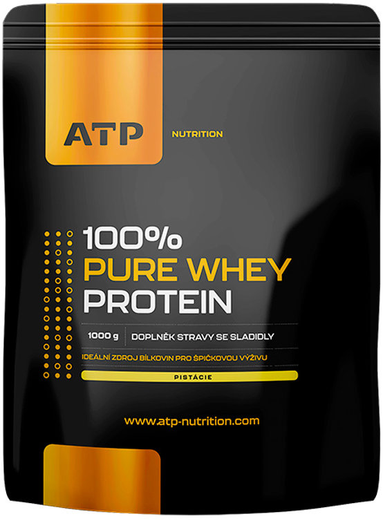 ATP Nutrition 100% Pure Whey Protein 1000 g, pistácie