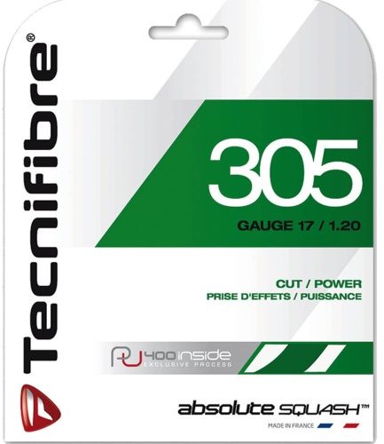 Squashový výplet tecnifibre 305 green 1,20 12m