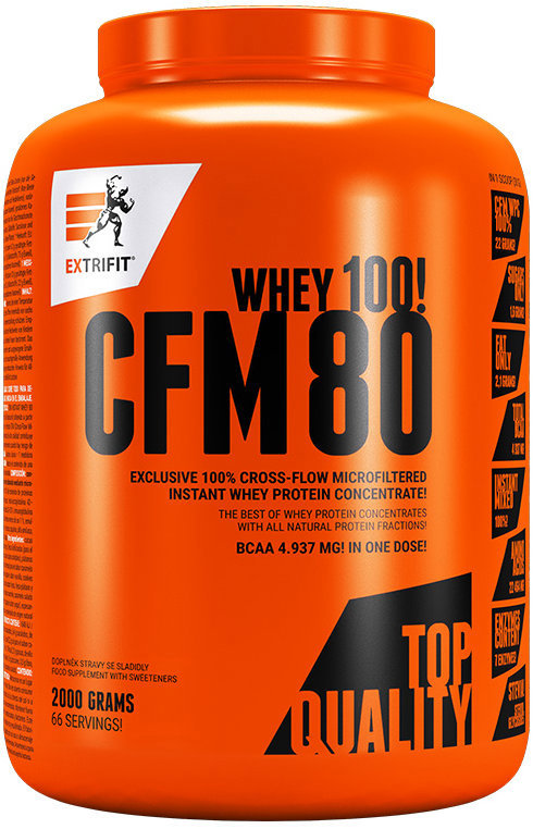 Extrifit CFM Instant Whey 80 2000 g strawberry banana