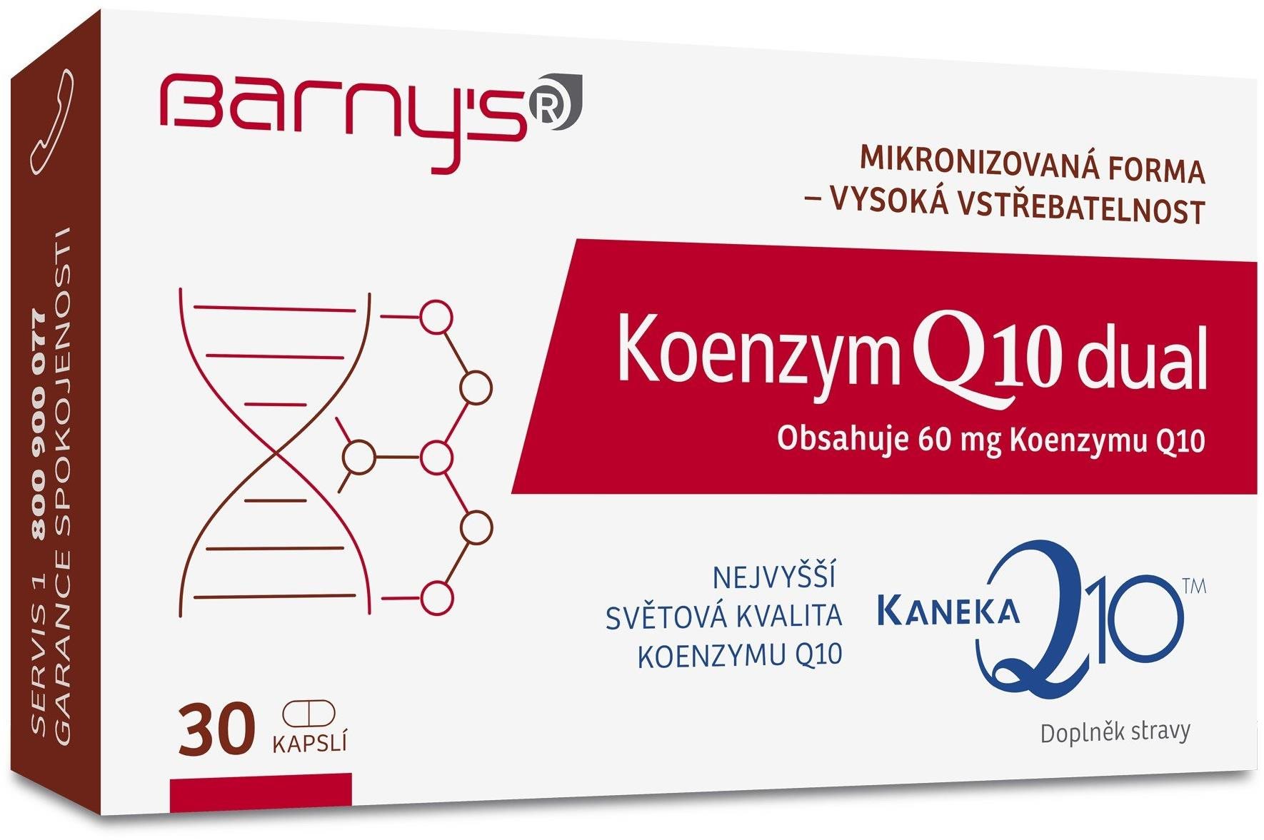 Barnys Koenzym Q10 dual 30 kapslí
