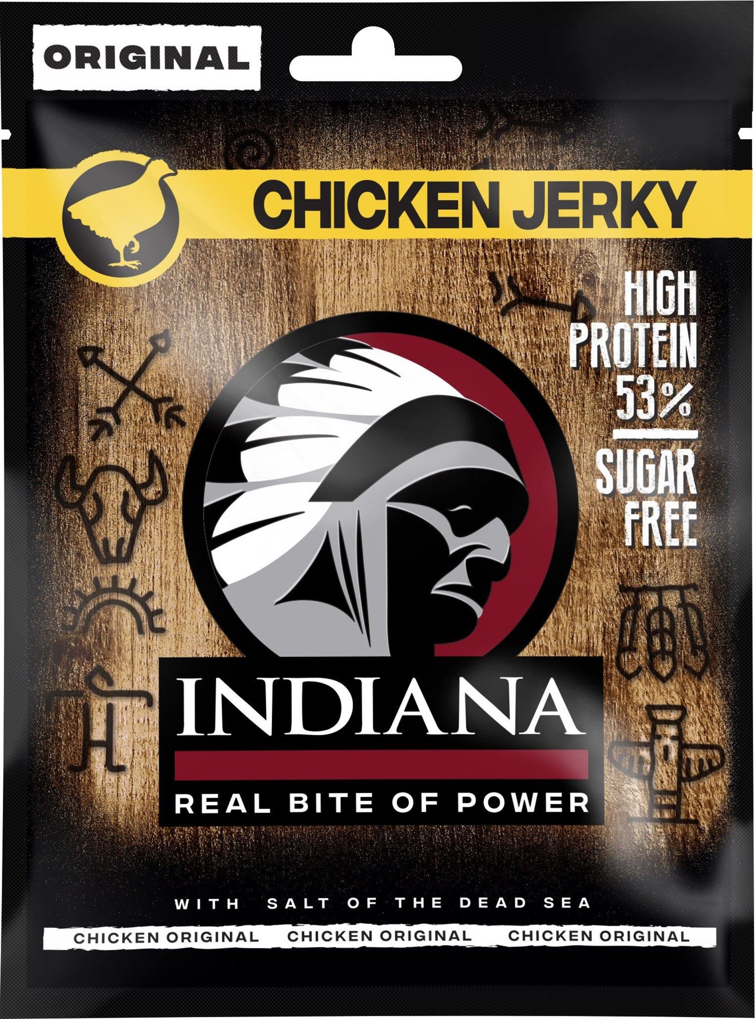 Indiana Jerky chicken Original 25g