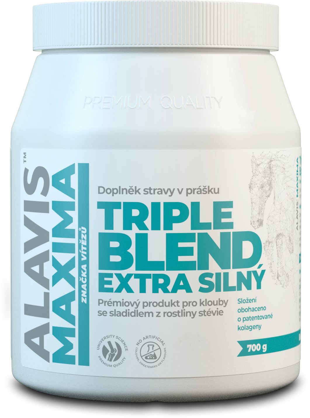 ALAVIS MAXIMA Triple Blend Extra Silný 700g