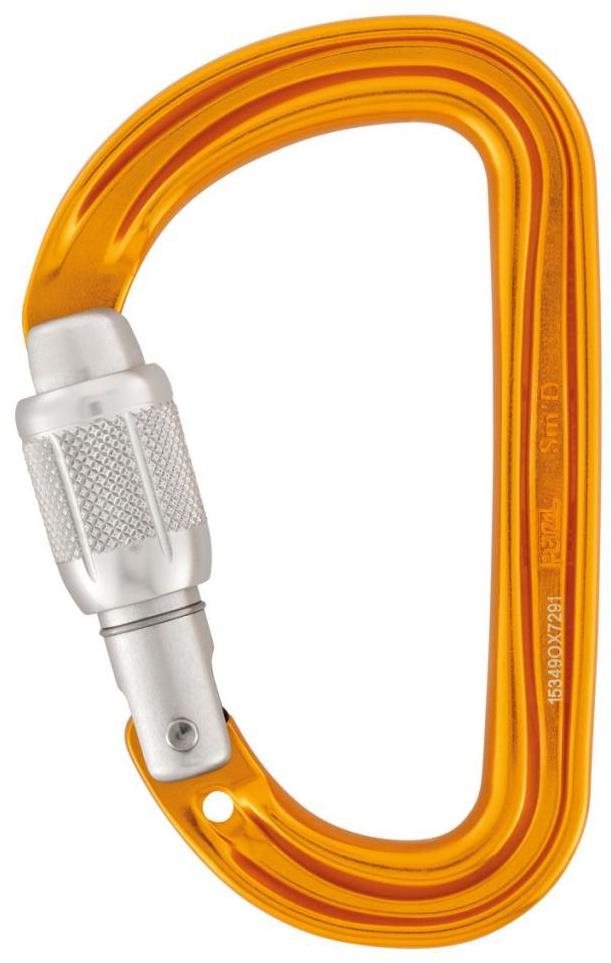 Petzl SMD SCREW LOCK karabina se šroubovací pojistkou