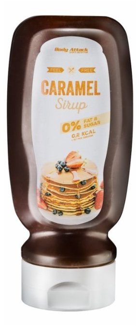Body Attack Caramel Syrup 320 ml