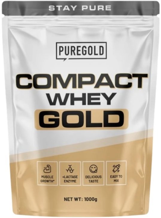 PureGold Compact Whey Protein Čokoláda Lískový Oříšek 1000 g