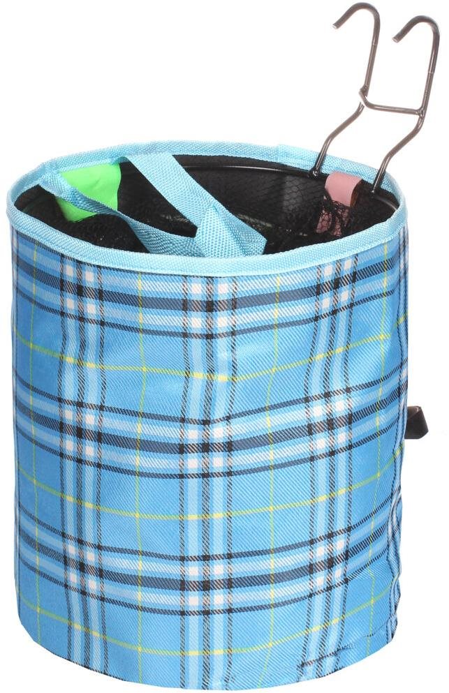 Basket košík na řídítka modrá