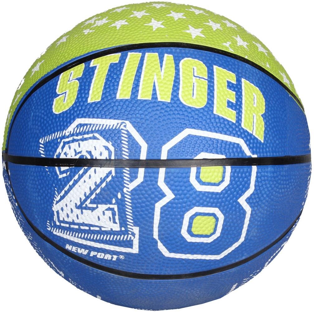 Print Mini basketbalový míč zelený č. 3