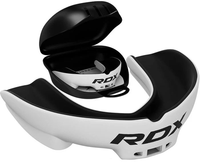 RDX 3w Chránič zubů pro dospělé, bílo-černý