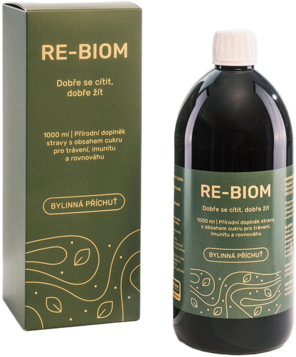 RE-BIOM Postbiotika pro lidi 1000 ml
