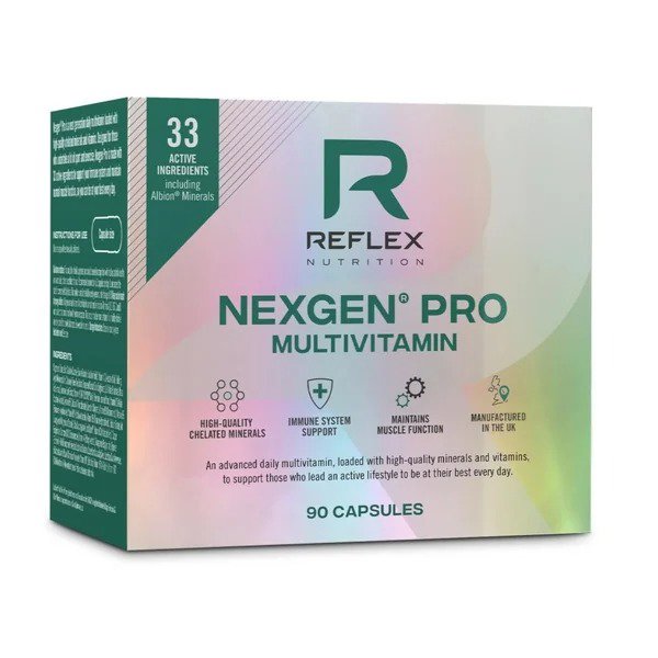 Reflex Nutrition Nexgen PRO multivitamin, 90 kapslí